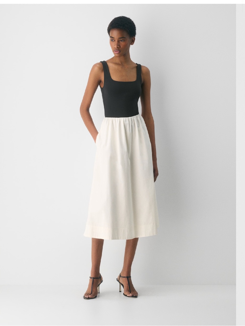 Aritzia Babaton Revive Poplin Dress medium